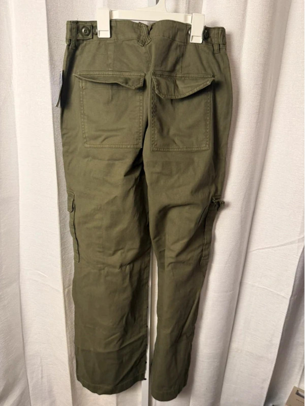 Universal Thread Women's Olive Green Cargo Pants Size 12L - Picture 2 of 5